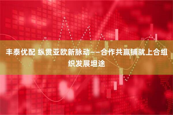 丰泰优配 纵贯亚欧新脉动——合作共赢铺就上合组织发展坦途
